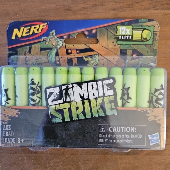 Nerf Other - Nerf Zombie Strike Darts 12 Pack